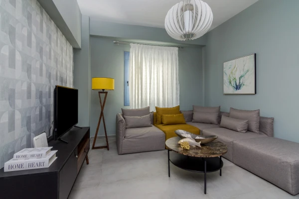 Interior design airbnb στη Δρακοντοπούλου Ηράκλειου
